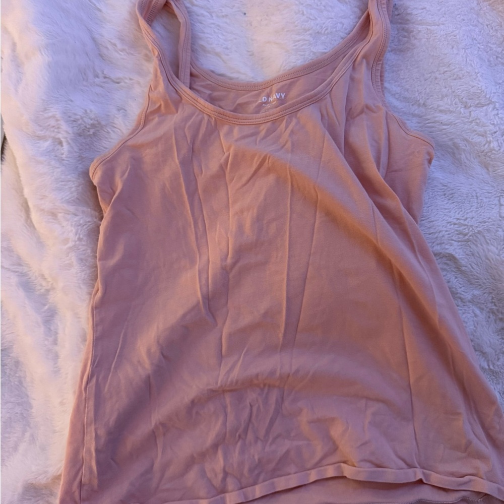 Old Navy Women's Peach Tank Top